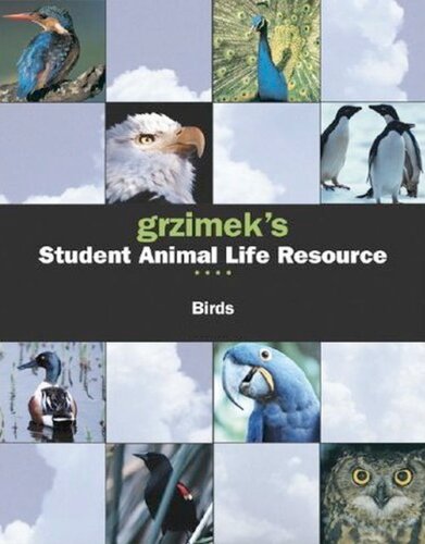 Grzimek's Student Animal Life Resource: Birds, 5 Volume set