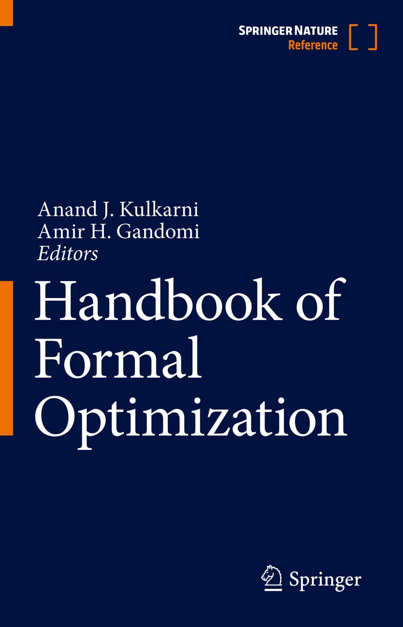 Handbook of Formal Optimization