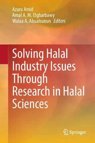 Solving Halal Industry Issues Through Research in Halal Sciences