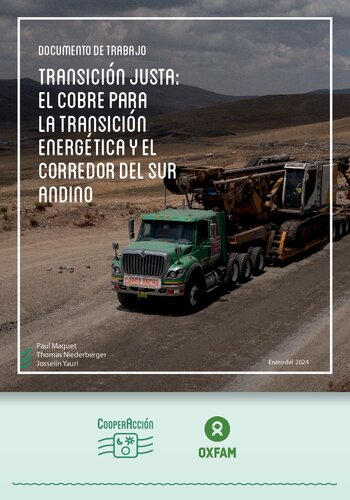 Transición justa: el cobre para la transición energética y el corredor del sur andino (Perú)