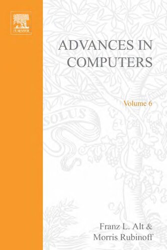 Advances in Computers, Vol.06