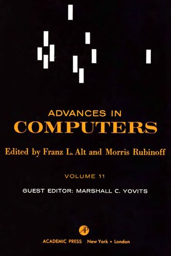 Advances in Computers, Vol. 11