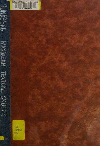 Mandaean Textual Cruces