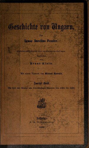 Die Zeit der Könige aus verschiedenen Häusern von 1301 bis 1457