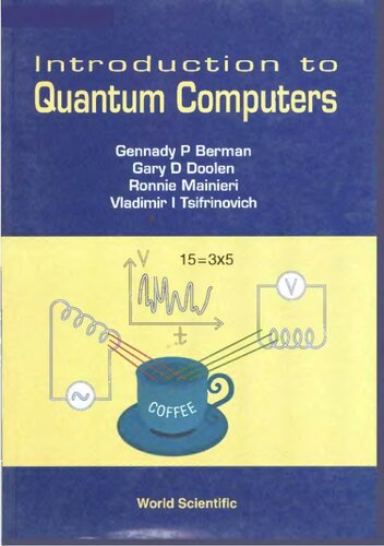 Introduction to Quantum Computers
