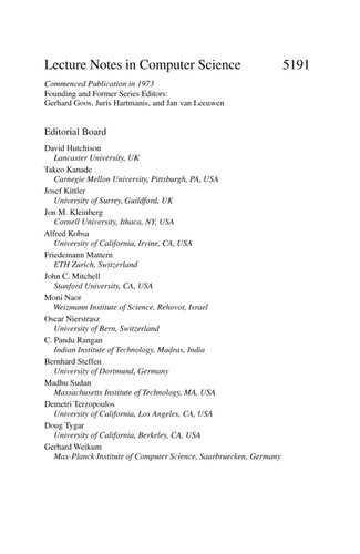 Cellular Automata: 8th International Conference on Cellular Automata for Research and Industry, ACRI 2008, Yokohama, Japan, September 23-26, 2008, Proceedings (Lecture Notes in Computer Science, 5191)