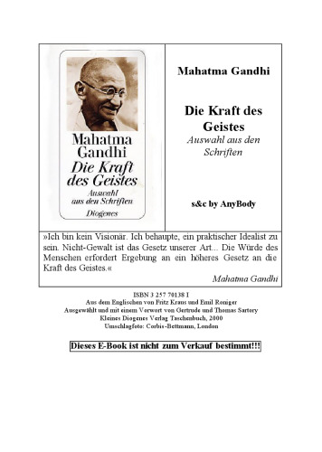 Die Kraft des Geistes