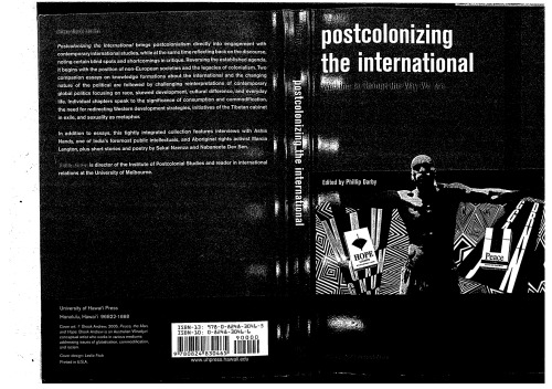 Postcolonizing the International: Working to Change the Way We Are (Writing Past Colonialism)