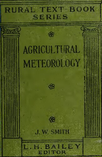 Agricultural Meteorology