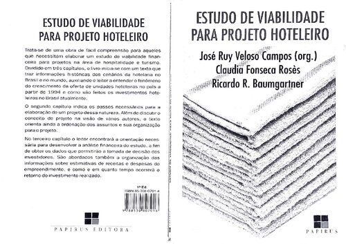 Estudo de viabilidade para projeto hoteleiro