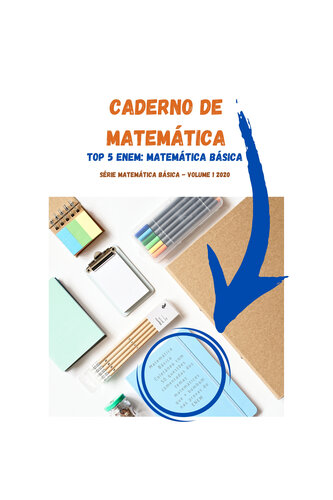 Caderno de Matemática: Top 5 Enem: Matemática Básica