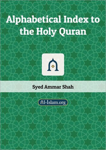 Alphabetical Index to the Holy Quran