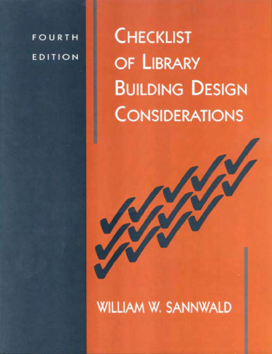 Checklist of Library Building Design Considerations
