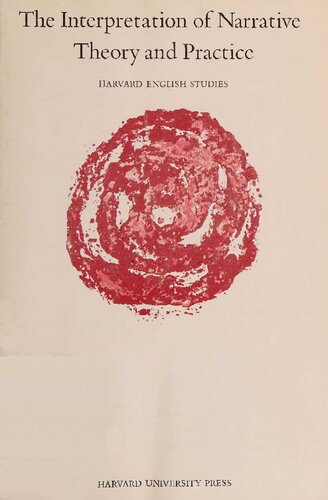 The Interpretation of Narrative: Theory and Practice