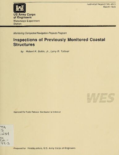 Inspections of Previously Monitored Coastal Structures