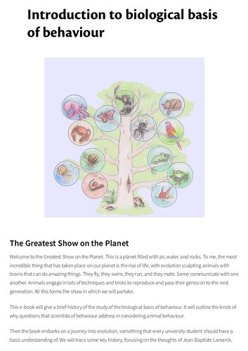 Biological Basis of Behaviour