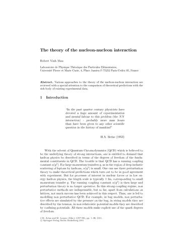 An Advanced Course in Modern Nuclear Physics (Lecture Notes in Physics, 581)