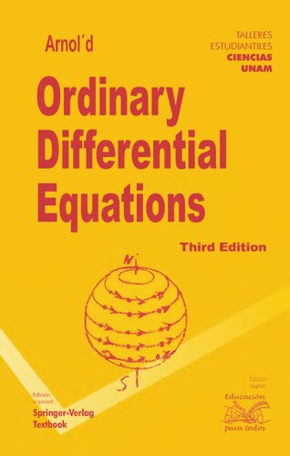 Ordinary Differential Equations (Springer Textbook)