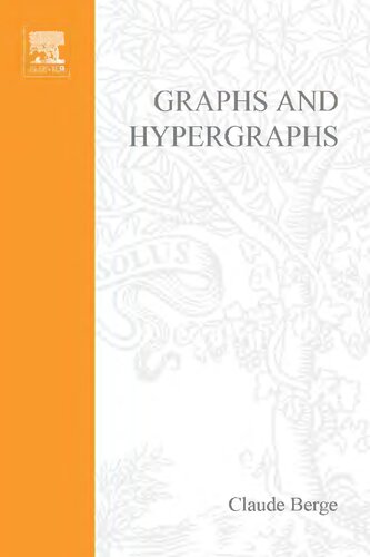 Graphs and hypergraphs (North-Holland mathematical library, v. 6)