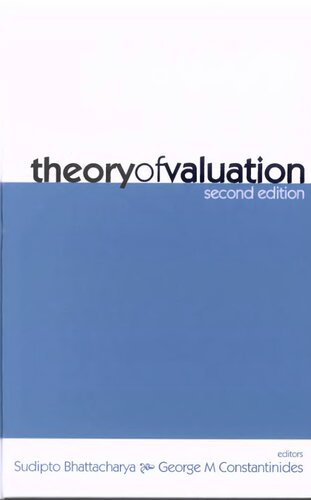 Theory of Valuation