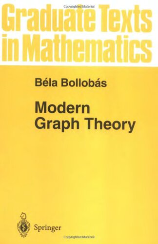 Modern Graph Theory (Graduate Texts in Mathematics)