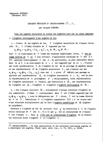 Seminaire Bourbaki, 02, 1951-1954 - Exp.50-100