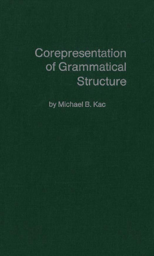 Corepresentation of grammatical structure