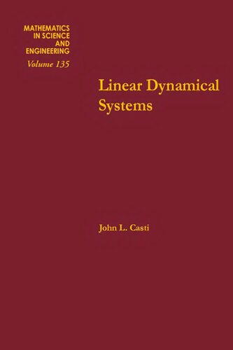 Linear dynamical systems, Volume 135 (Mathematics in Science and Engineering)