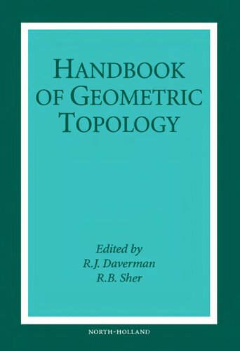 Handbook of Geometric Topology