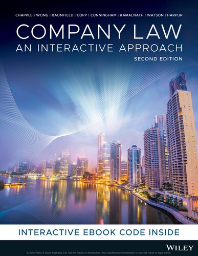 Company Law: An Interactive Approach, 2nd Edition: An Interactive Approach