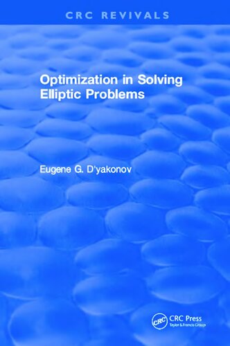 Optimization in Solving Elliptic Problems