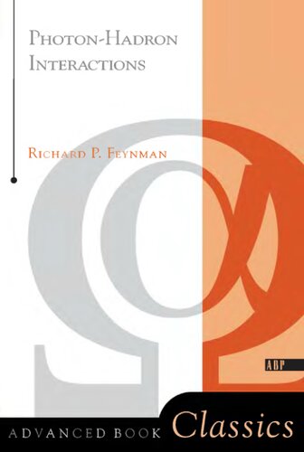 Photon-hadron Interactions (Frontiers in Physics)