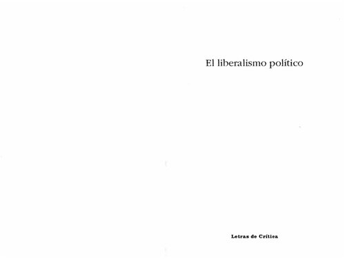 El liberalismo político