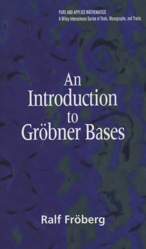 An Introduction to Gröbner Bases