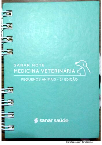 Sanar Note - Medicina Veterinária de Pequenos Animais