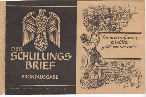 Der Schulungsbrief Frontausgabe 1943