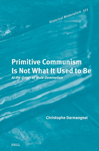 Primitive Communism Is Not What It Used to Be: At the Origin of Male Domination