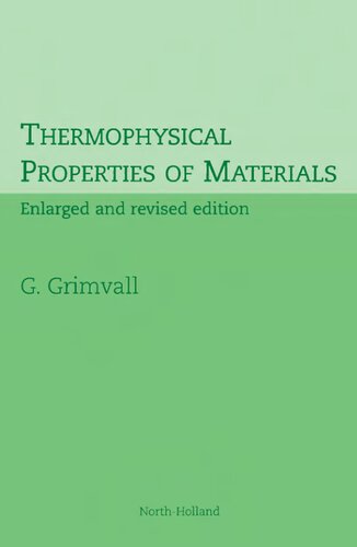Thermophysical Properties of Materials
