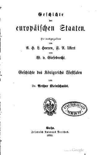 Geschichte des Königreichs Westfalen