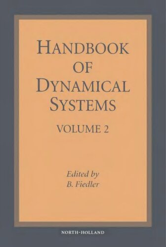 Handbook of Dynamical Systems (Volume 2)