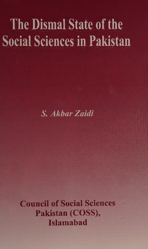 The Dismal State of the Social Sciences in Pakistan