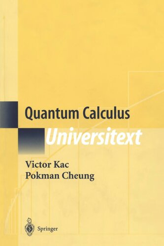 Quantum Calculus (Universitext)