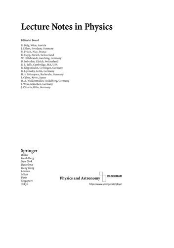 The Hydrogen Atom: Precision Physics of Simple Atomic Systems (Lecture Notes in Physics)