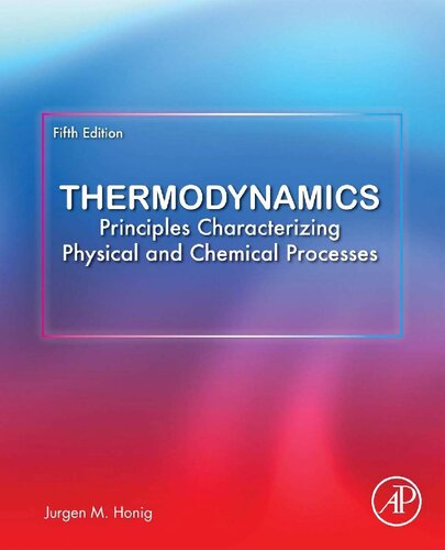Thermodynamics.. principles characterizing physical and chemical processes