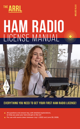 ARRL Ham Radio License Manual 5th Edition – Complete Study Guide with Question Pool to Pass the Technician Class Amateur Radio Exam