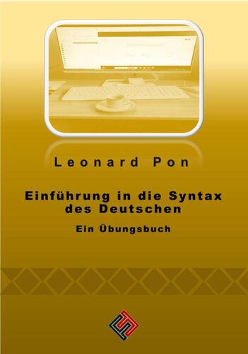 Einführung in die Syntax des Deutschen - Ein Übungsbuch