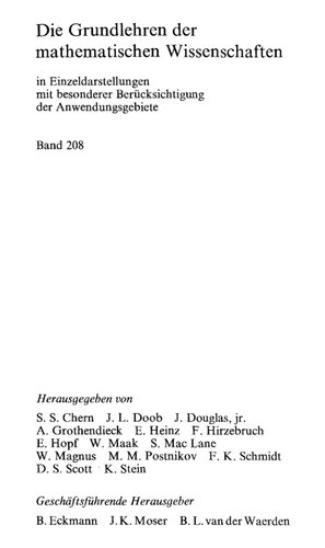 The Isometric Theory of Classical Banach Spaces (Die Grundlehren Der Mathematischen Wissenchafter : Vol. 208)