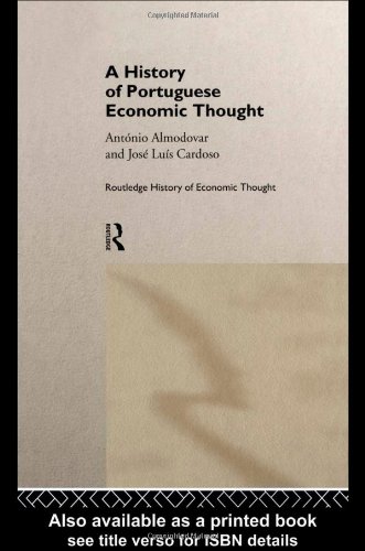 A History of Portuguese Economic Thought (Routledge History of Economic Thought)