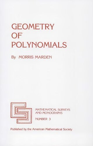 Geometry of Polynomials