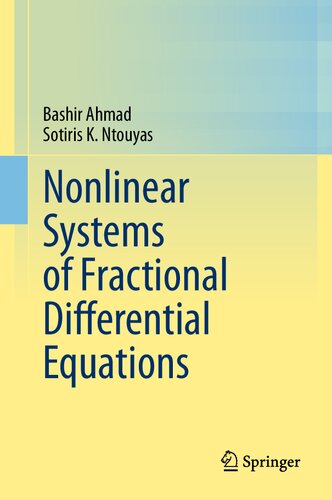 Nonlinear Systems of Fractional Differential Equations